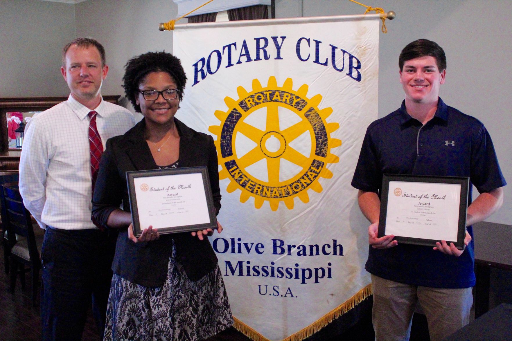 Olive Branch students recognized